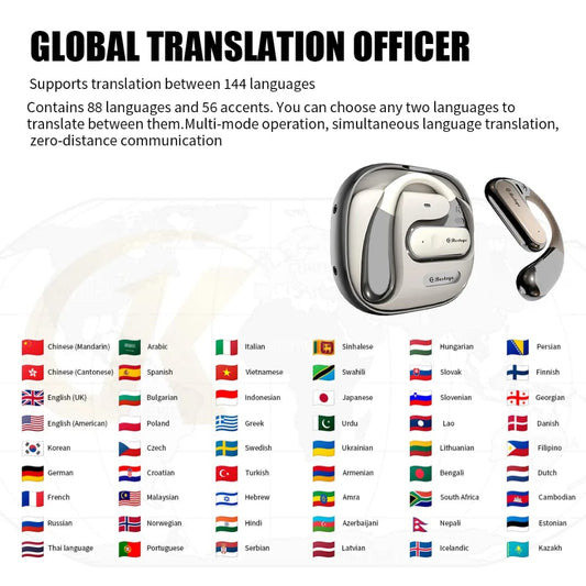 Traductor electrónico instantáneo TWS-S10 Lite AI
