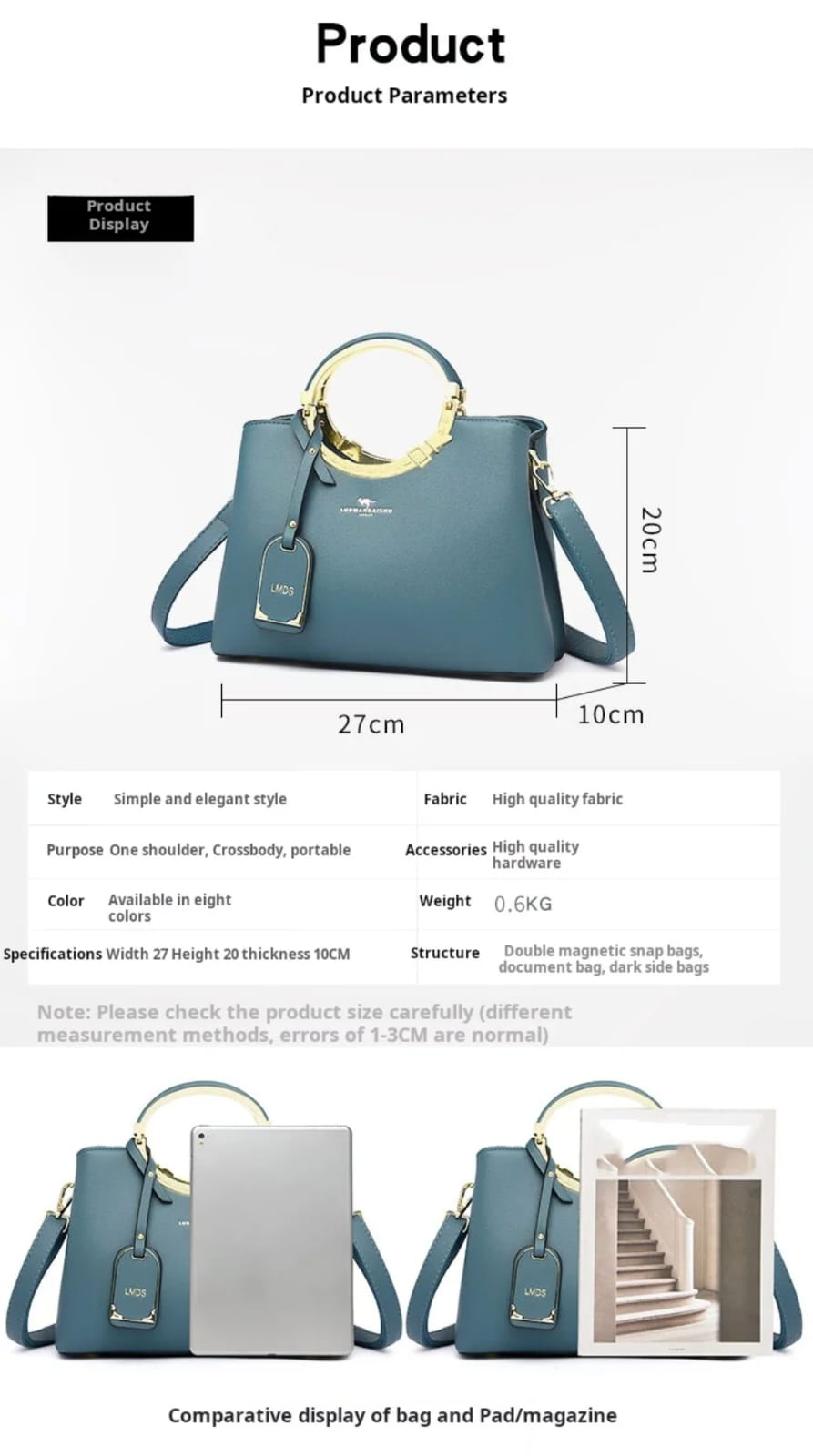 Bolso de mano de estilo vintage de moda para señoras y señoritas envios gratis